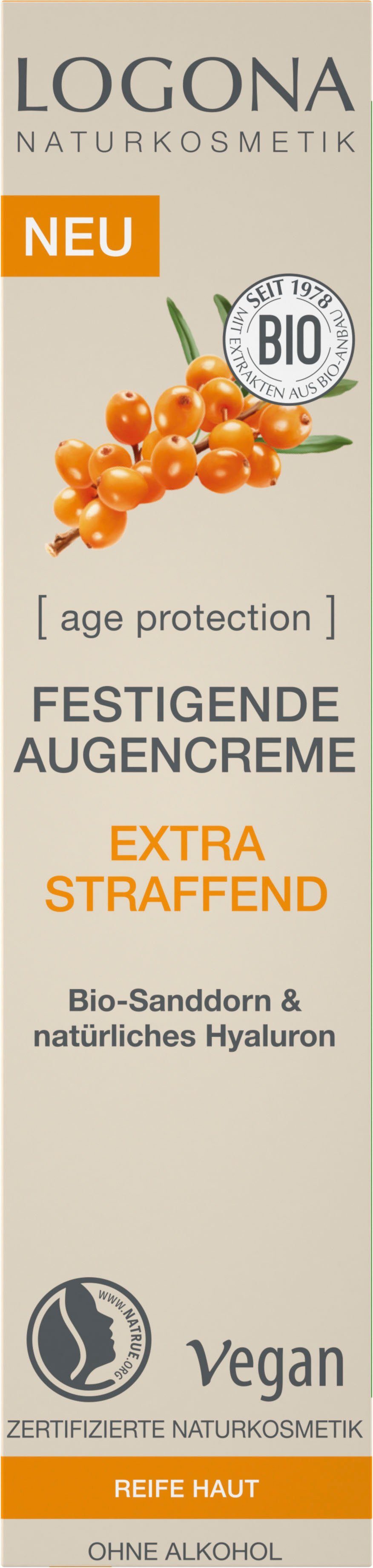 LOGONA Augencreme Logona [AP] Straffende Augencreme