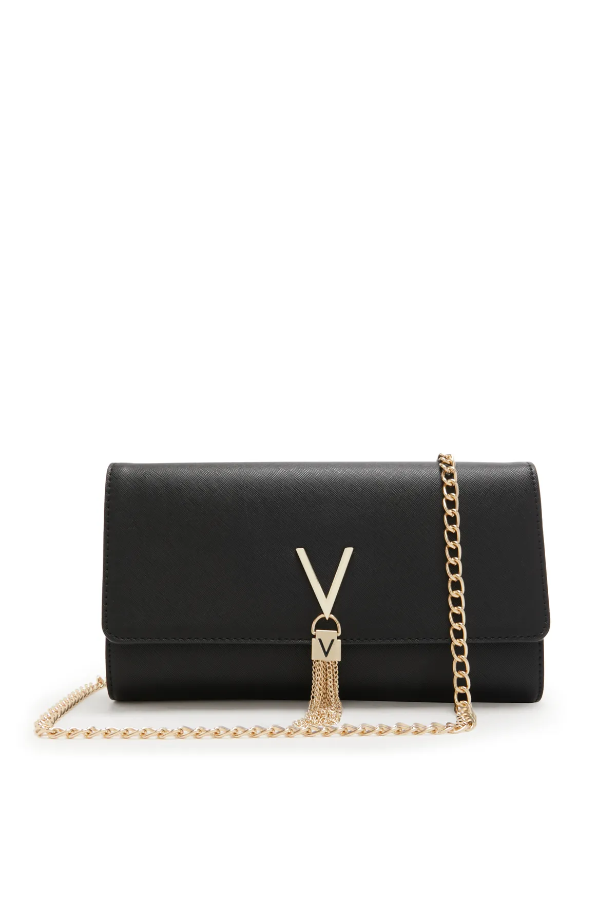 1'ASLAN  Valentino Bags Divina Damen Umhängetasche Schwarz Vbs1ij01nero
