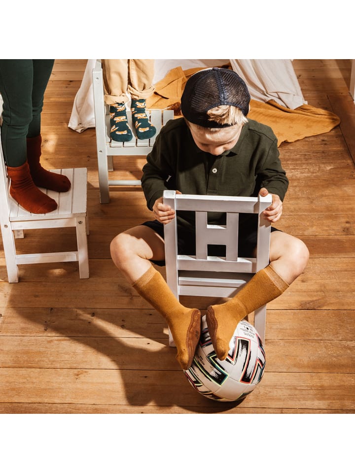 ewers Stoppersocken Uni in kurkuma günstig kaufen