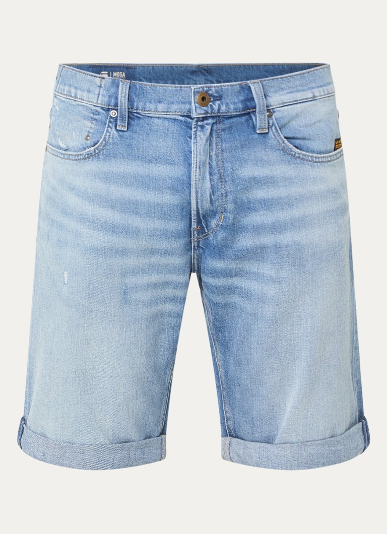 G-Star RAW Mosa straight fit denim shorts in organic cotton blend