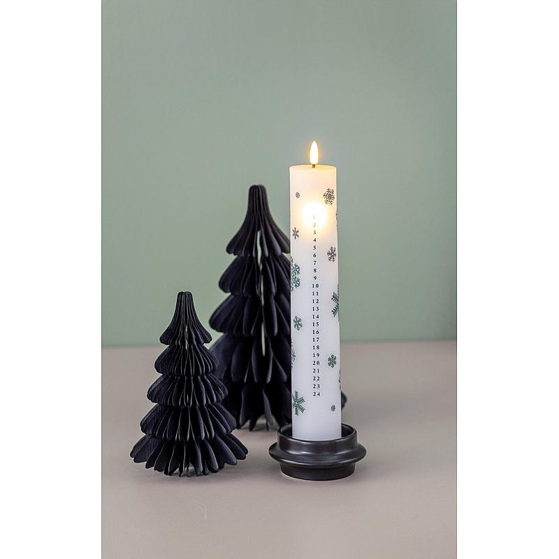 Vie Selected Adventslys 1-24 5x30 cm LED m/fjernkontroll
