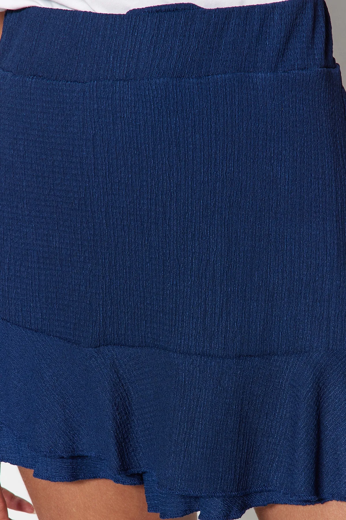 Trendyol Collection  Shorts - Dunkelblau - Mittlerer Bund