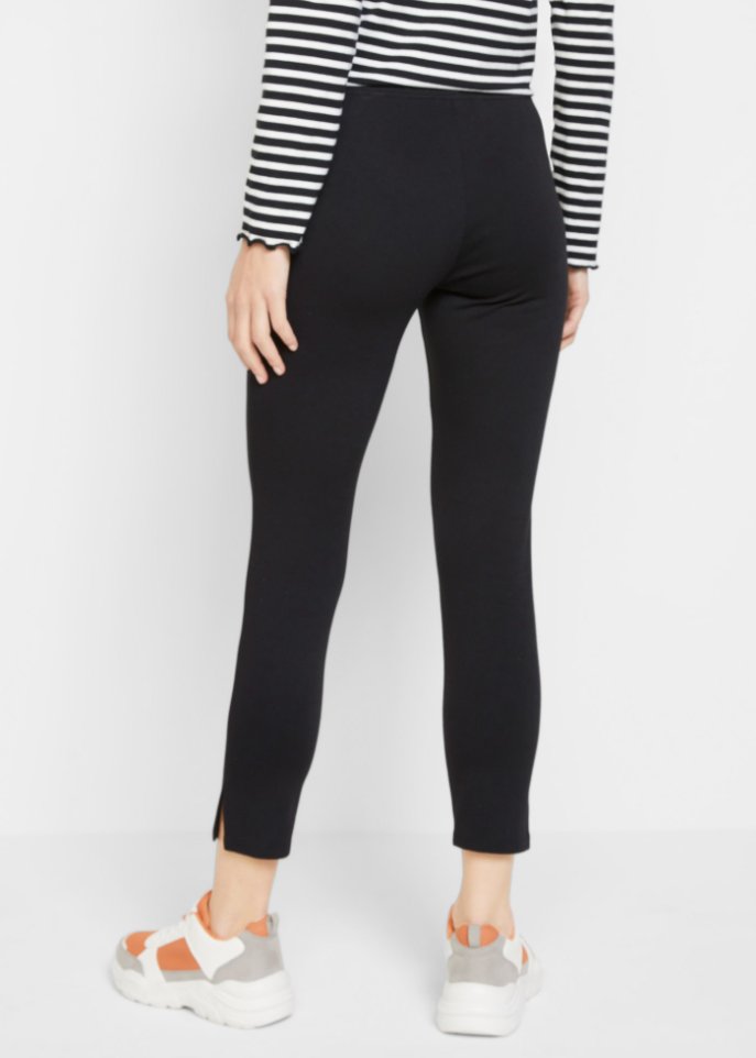 Punto di Roma Leggings mit Schlitz