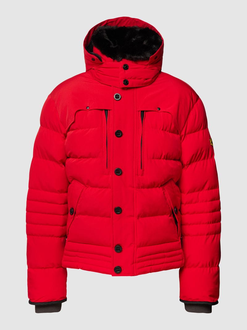 Funktionsjacke mit Label-Details Modell 'STARSTREAM' in rot