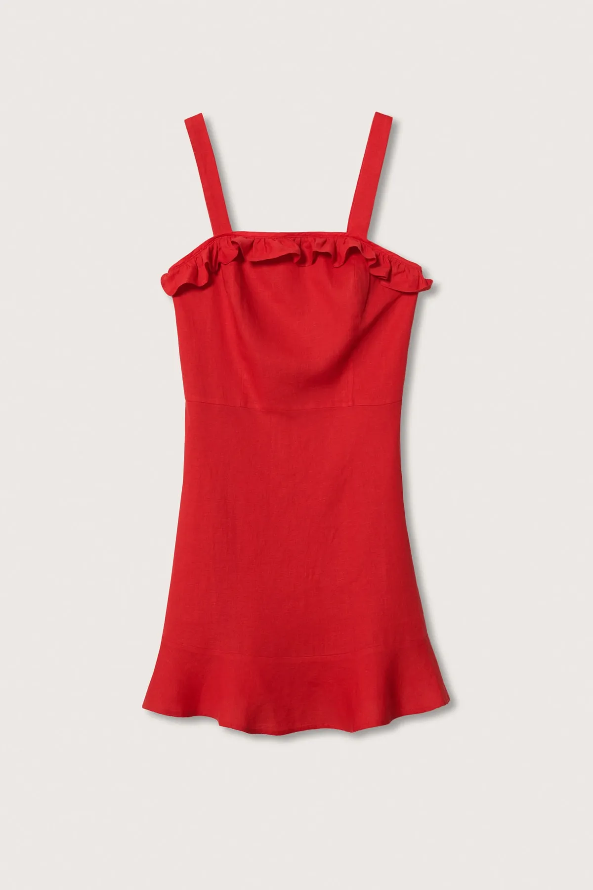 MANGO  Rotes Damenkleid 37050254