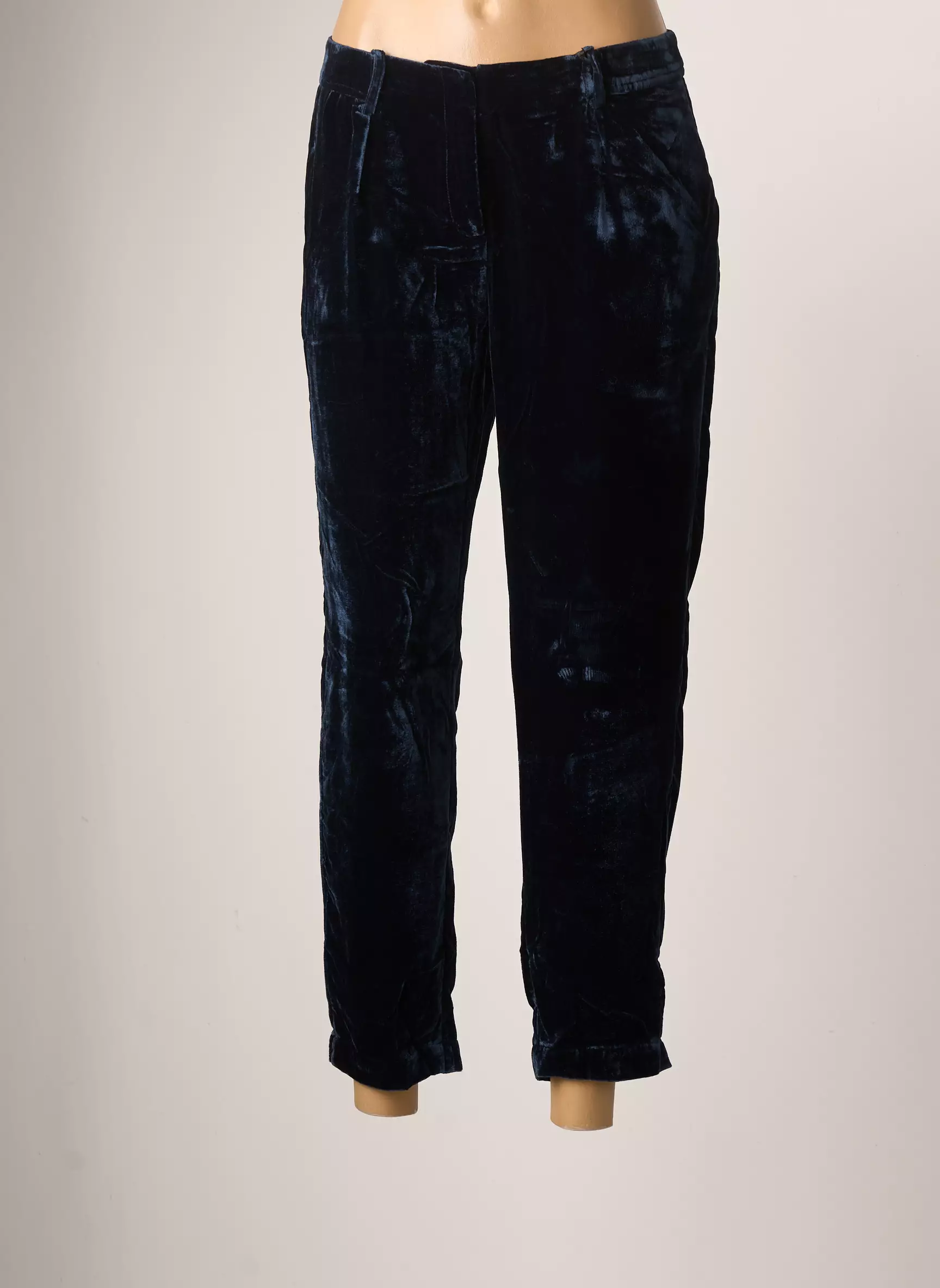 Mkt Studio Pantalons Chino Femme couleur bleu