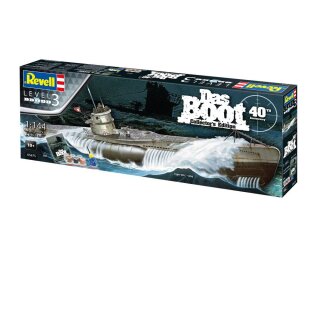 Das Boot Modellbausatz Geschenk-Set 1/144 U-Boot U96 Typ VII C 40th Anniversary 46 cm