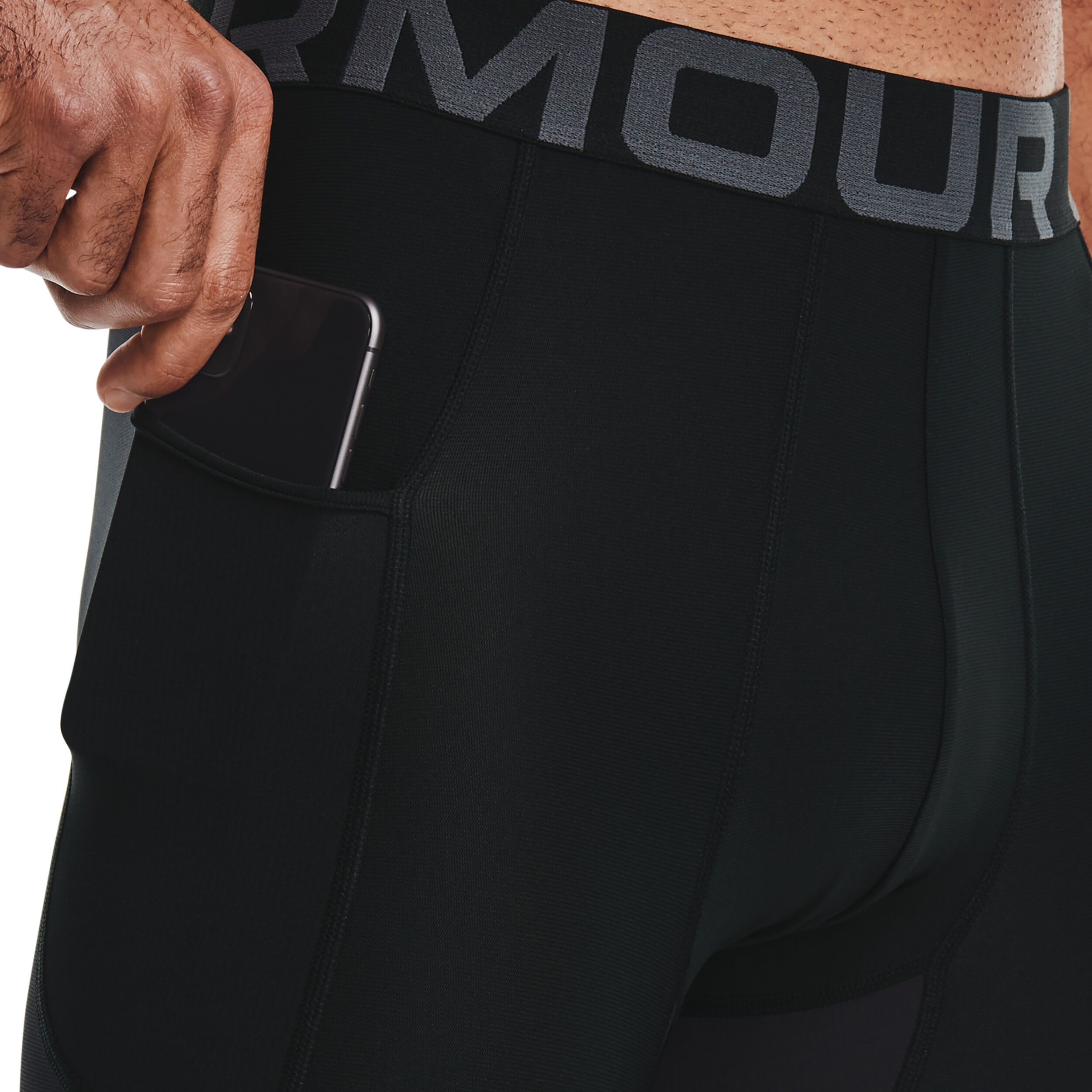 Heatgear Tight Herren - Schwarz, Weiß
