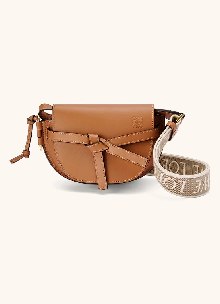 Geantă de mână LOEWE Double Gate din piele de vițel