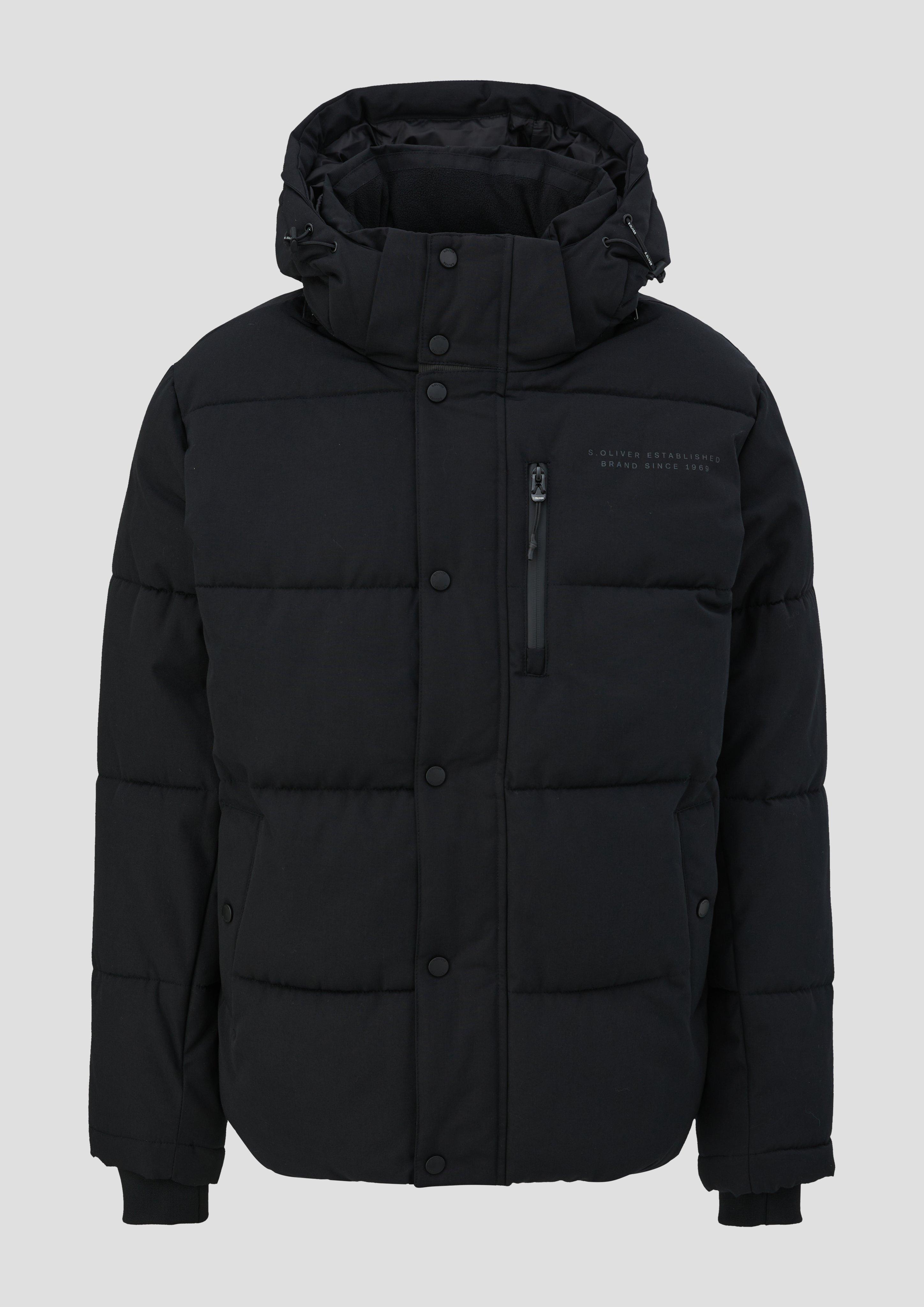 Steppjacke mit Schriftprint  2132004-9999
