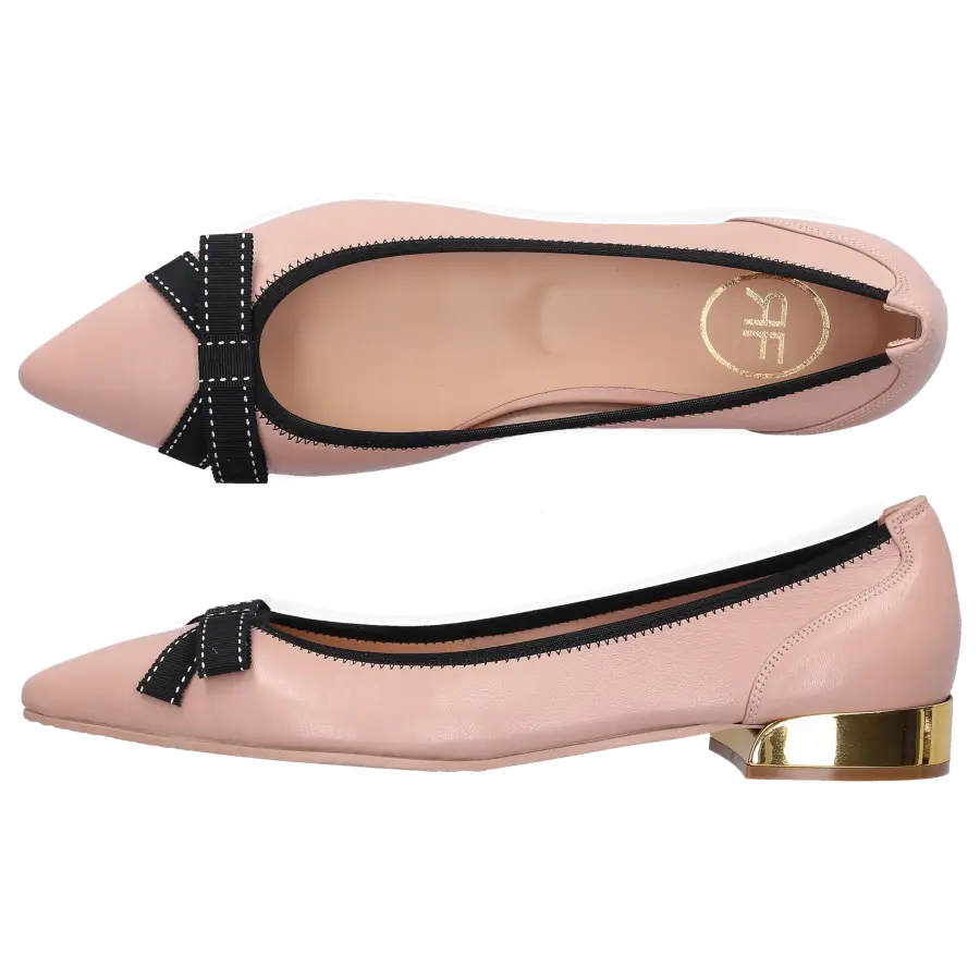 Roberto Festa - Ballerinas BLESSA Kalbsleder - beige