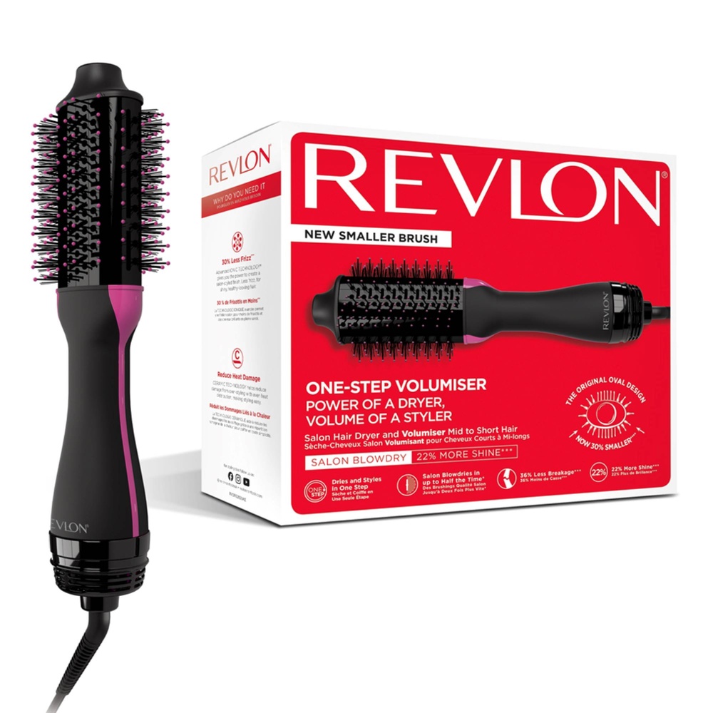 revlon accessories ONE-STEP VOLUMISANT SECHE-CHEVEUX MI-LONGS/COURTS Sèche Cheveux (courts) / volumisant