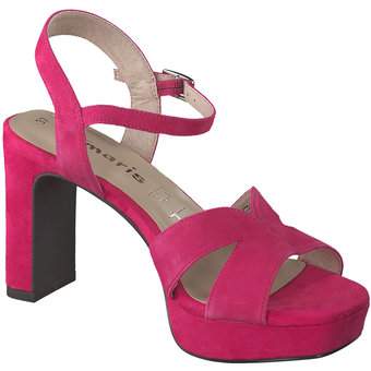 Tamaris Plateausandale in pink