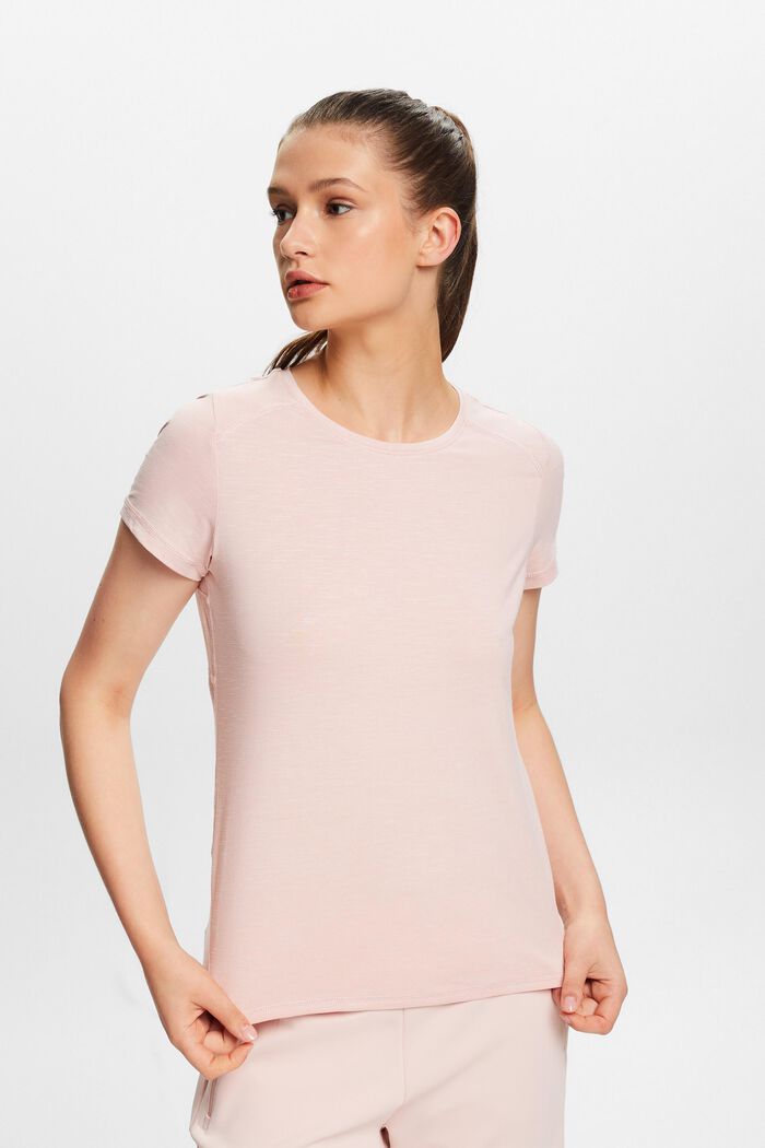Recycelt: Active T-Shirt mit Mesh-Einsätzen