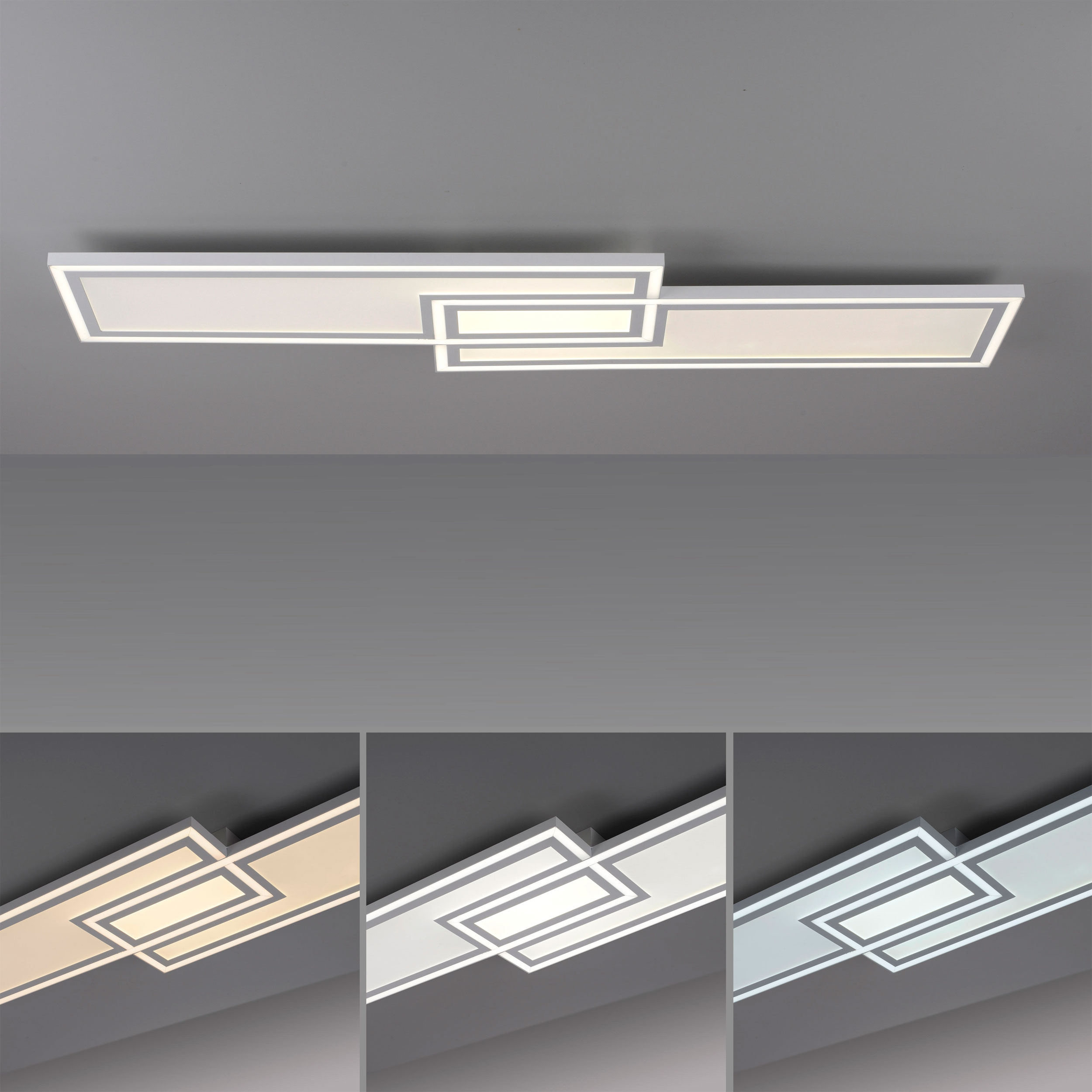 JUST LIGHT.LED-Deckenleuchte 1flg