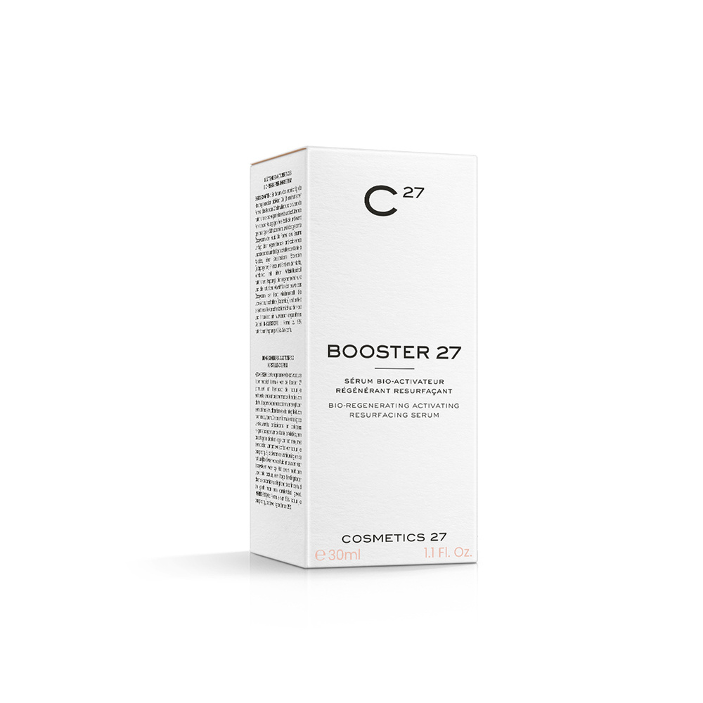 cosmetics 27 Booster 27 Serum régénerant, resurfacant et équilibrant