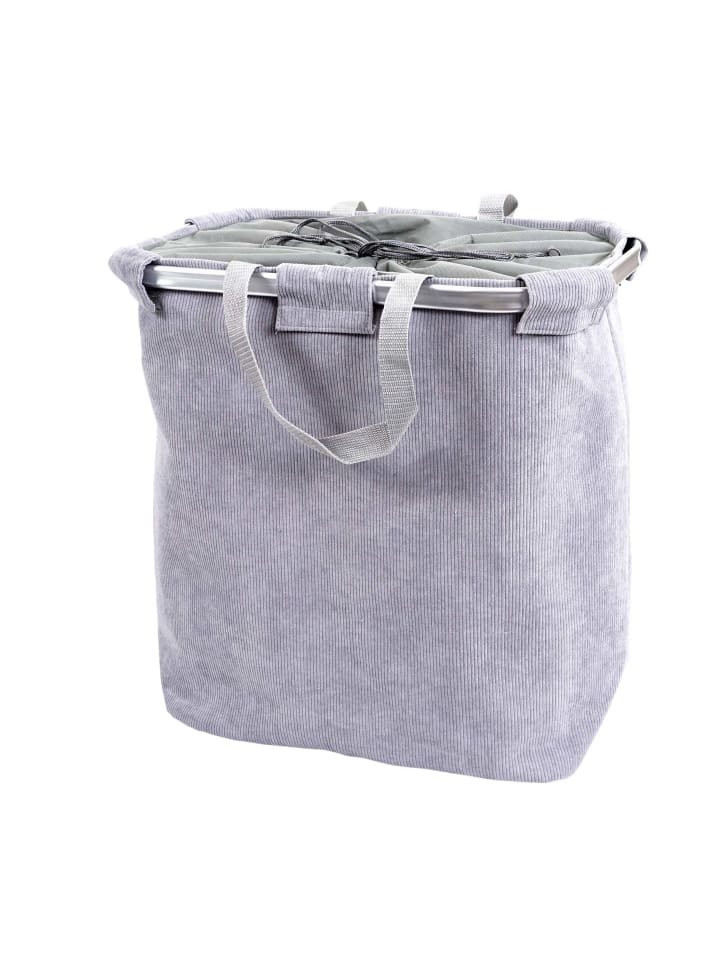 MCW Wäschesammler C34, Cord grau günstig kaufen onesize