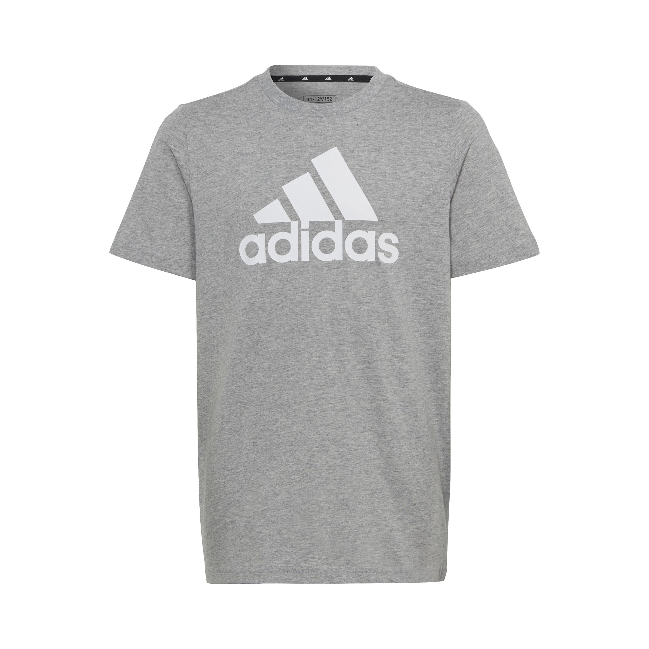 Essentials Big Logo Cotton T-Shirt Jungen - Hellgrau, Weiß