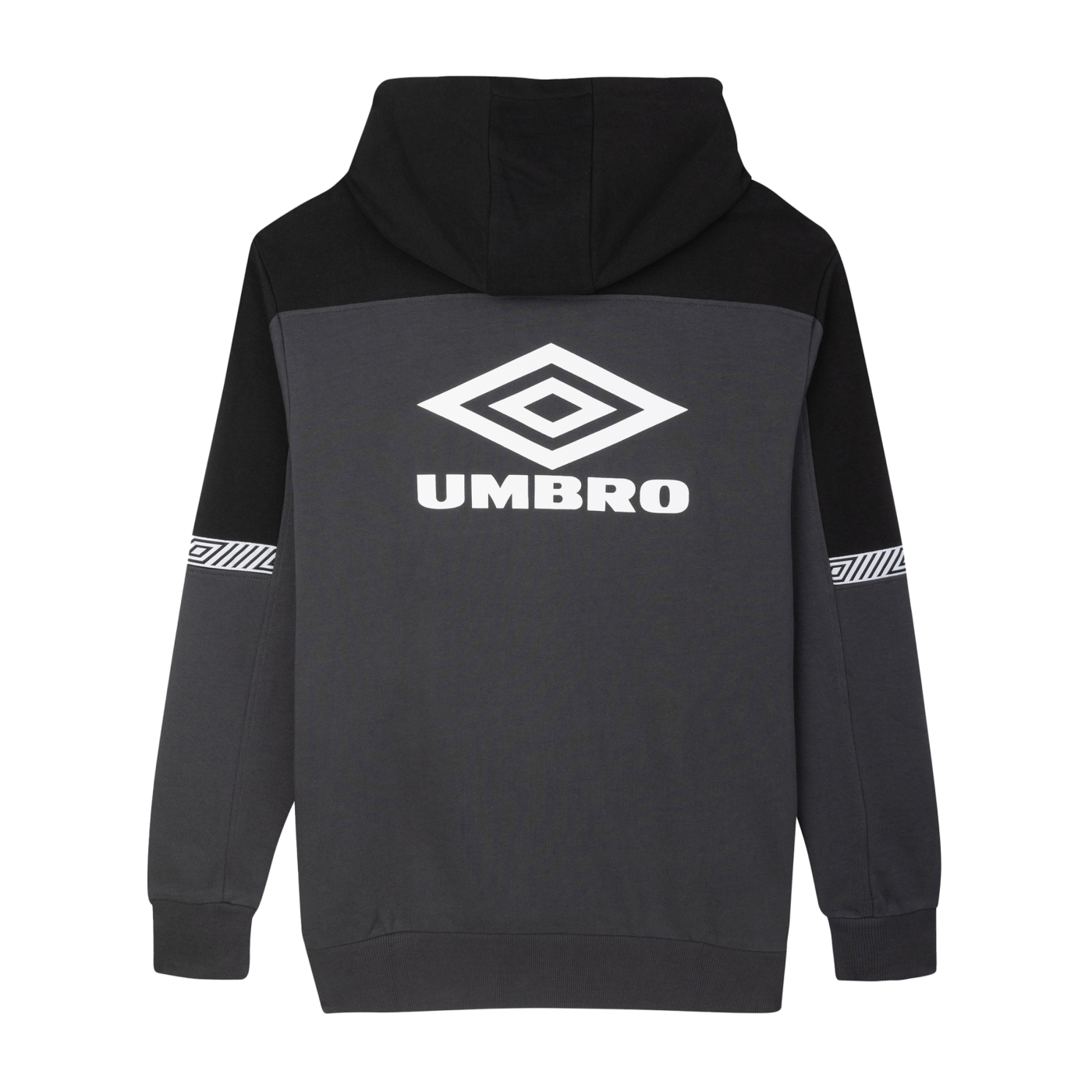 Umbro Sports Style Hoody Grau Schwarz FLRD