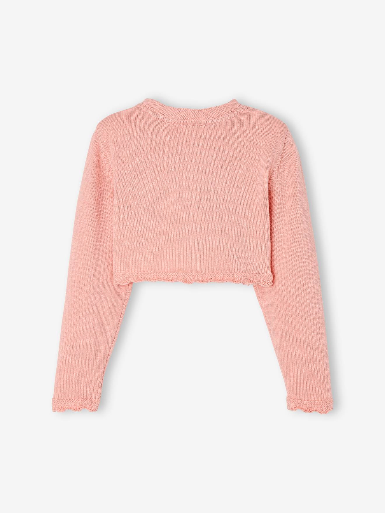 Vertbaudet Festlicher Mädchen Bolero - rosa