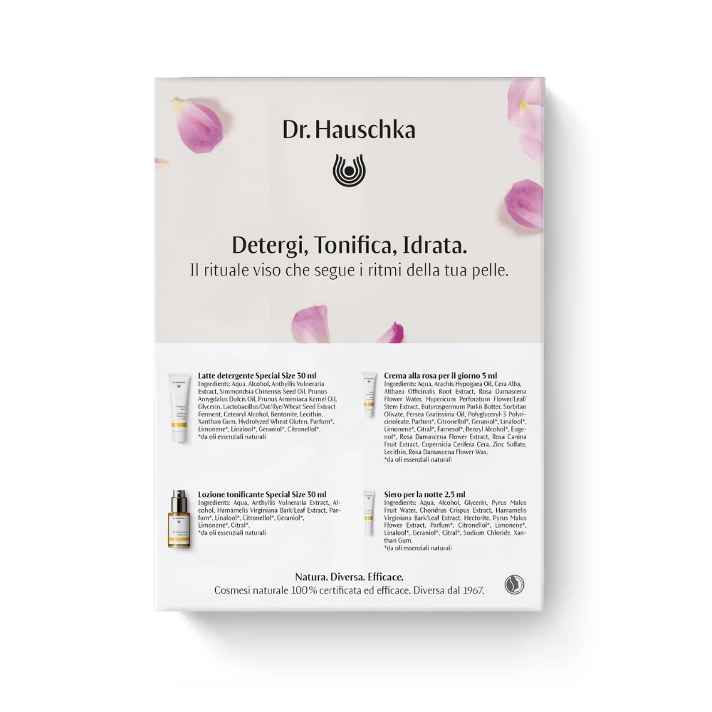 Herkän ihon rituaalisetti - rauhoittava setti, puhdistussetti