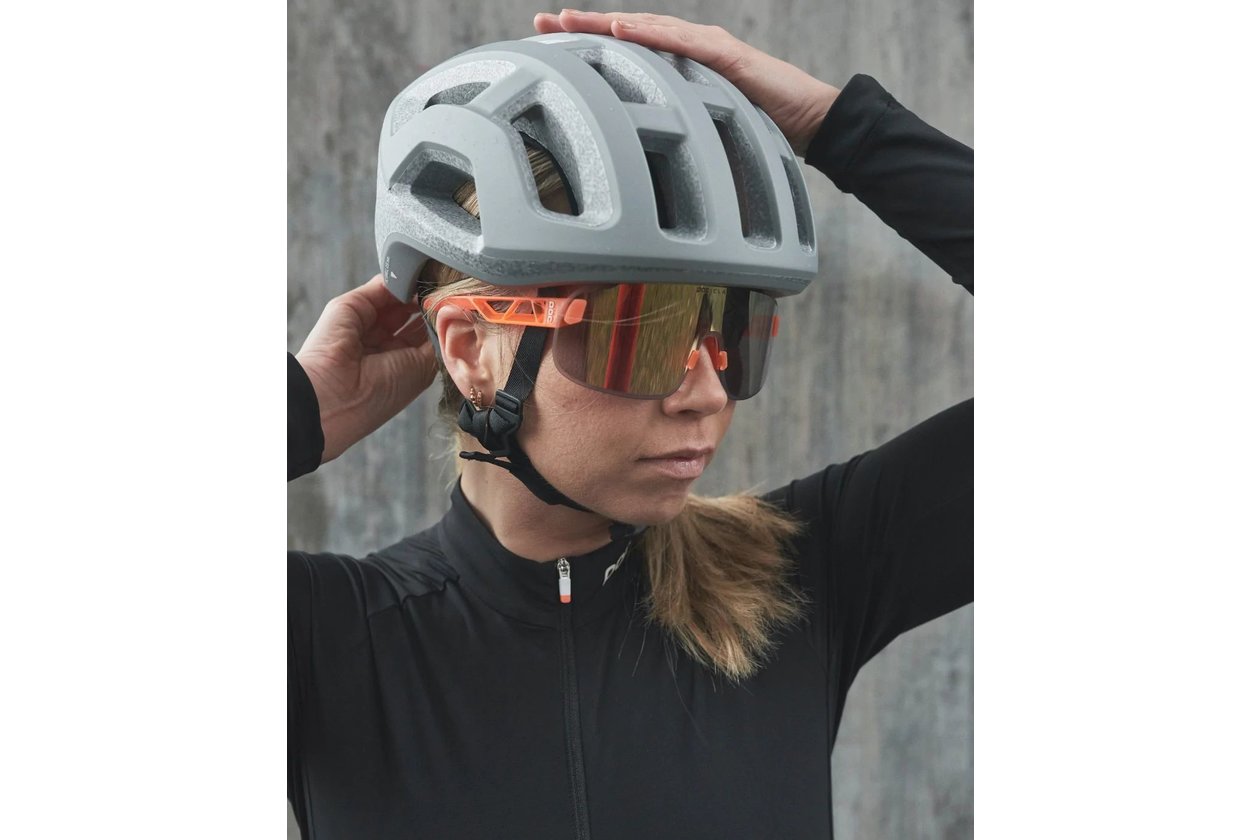 POC Elicit - Fluorescent Orange Translucent/Violet/Gold Mirror