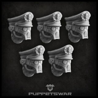 Masked Officer heads (5)
