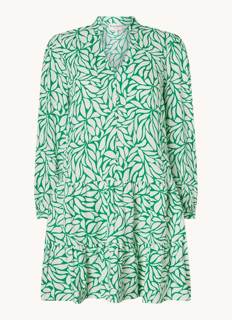 Rochie-tunică scurtă cu imprimeu floral și decolteu în V Phase Eight
