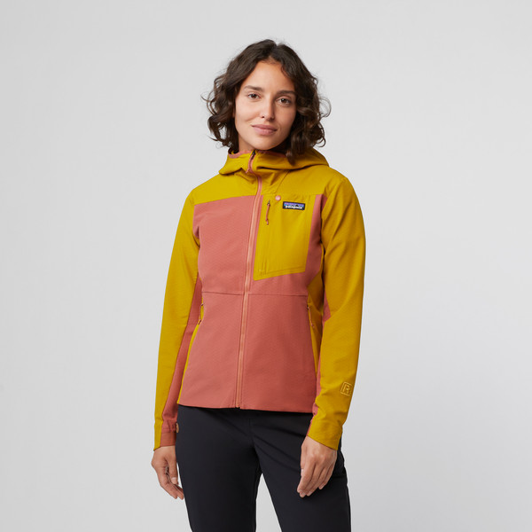 W' S R1 CROSSSTRATA HOODY Damen - Softshelljacke