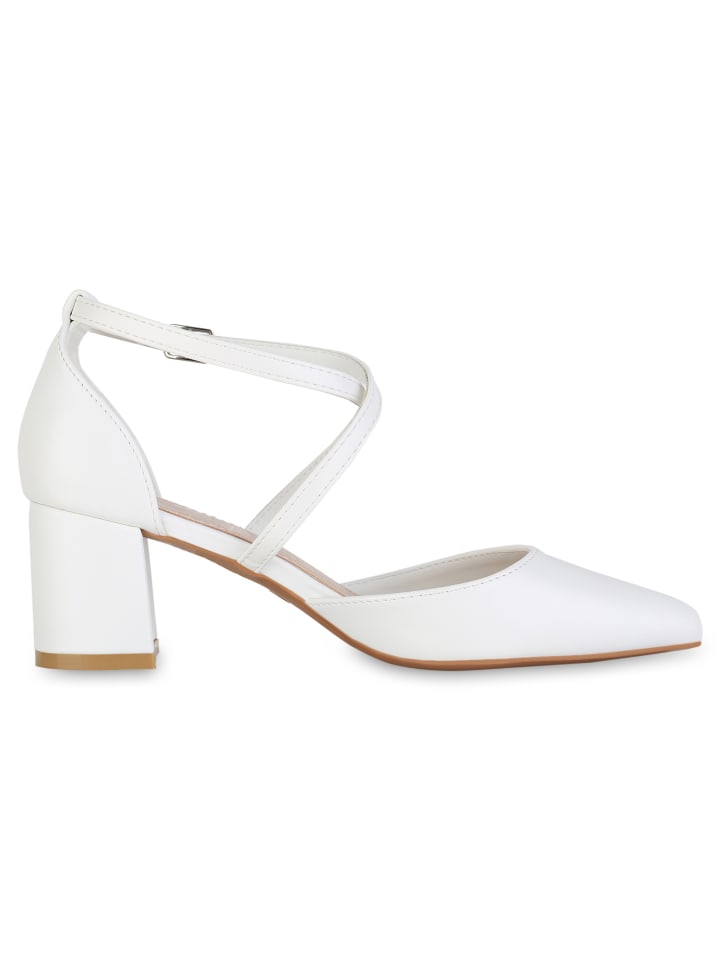 VAN HILL Spitze Pumps Bridget in Weiss günstig kaufen 37