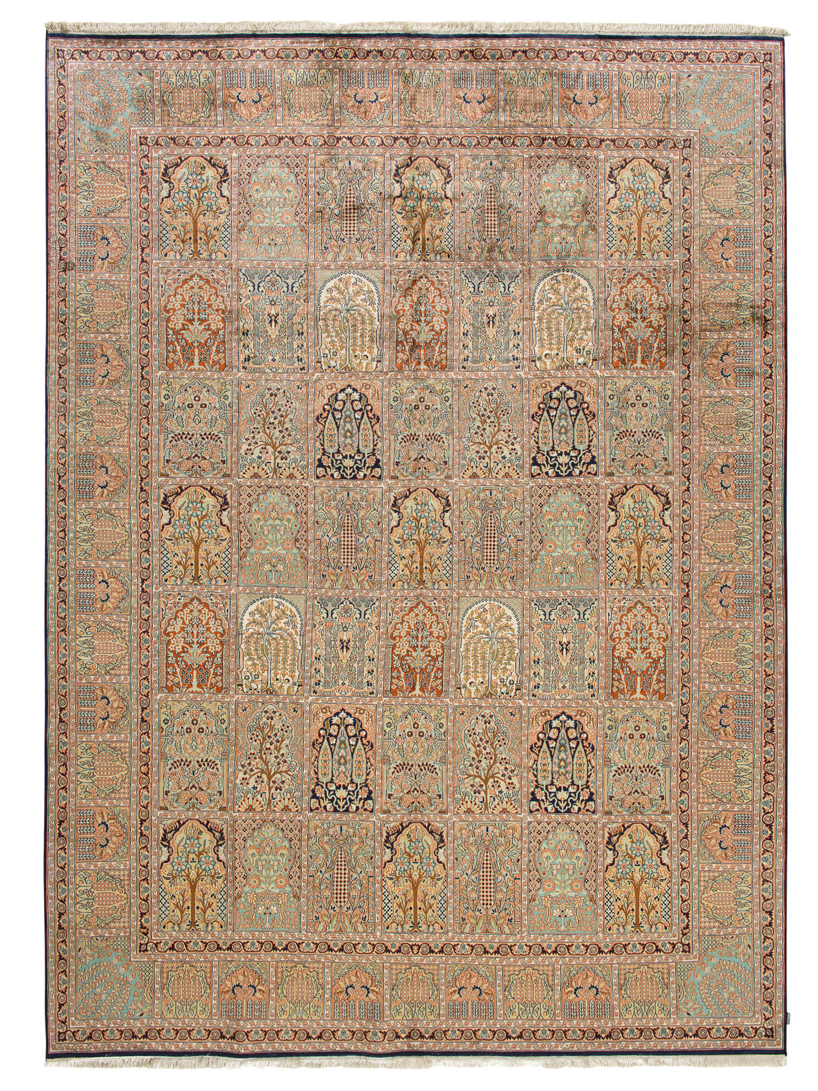 Kaschmir Seide 18/18 ca. 248 x 340 cm, Unikat / Einzelstück
