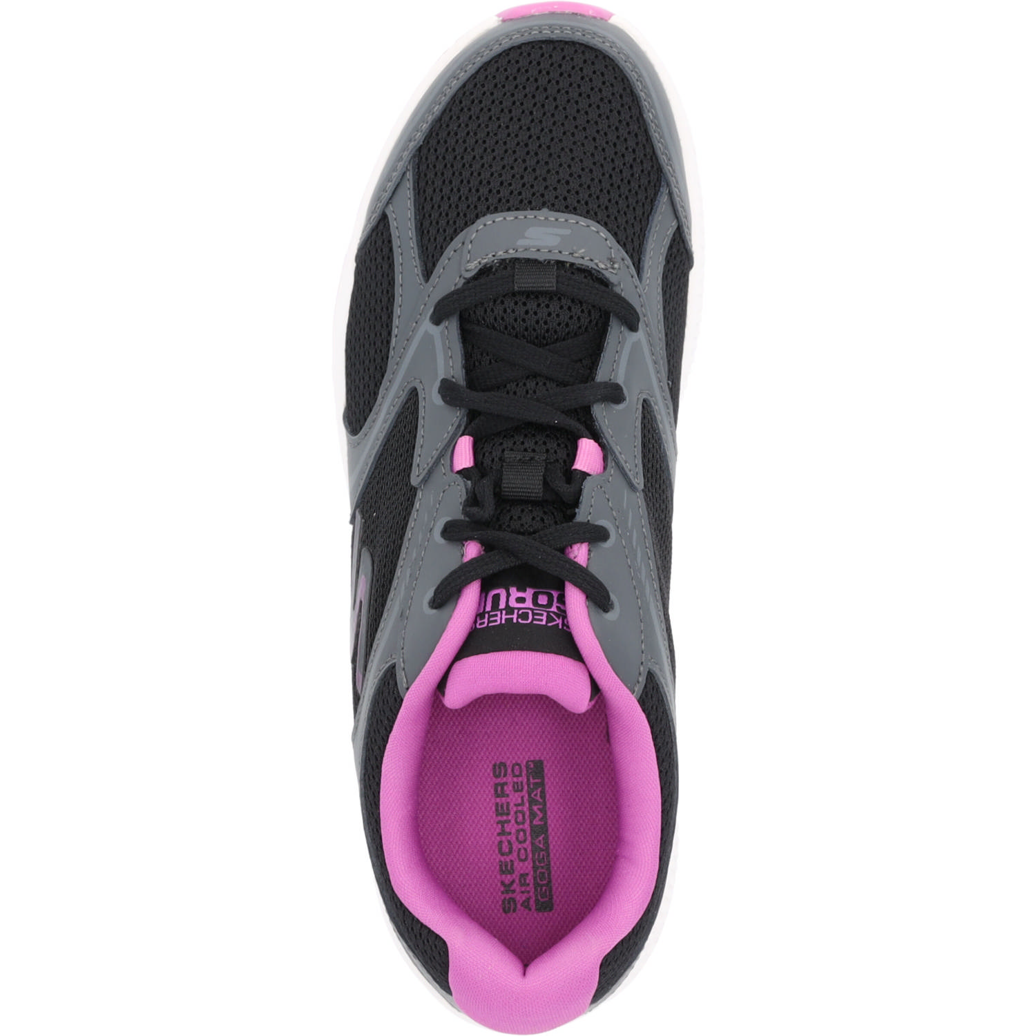 Skechers 128280, Sneakers Low, Damen, black/purple