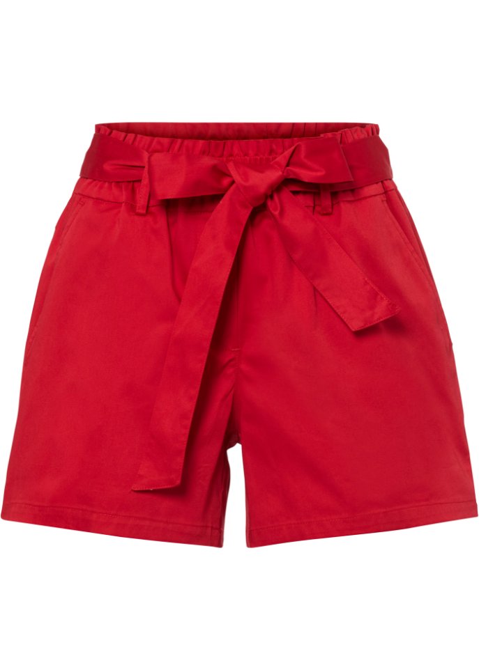 Shorts mit Bindegürtel