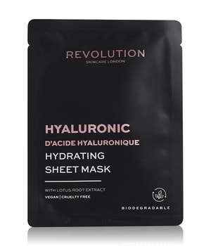 REVOLUTION SKINCARE Biodegradable Hydrating Hyaluronic Acid Sheet Mask Tuchmaske-1 Stk