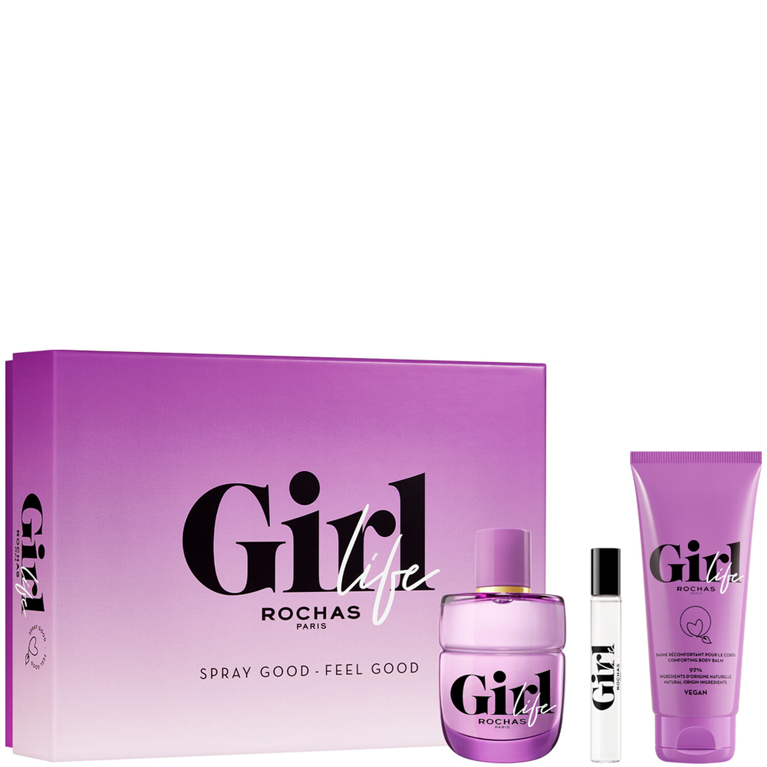 Rochas Girl Life Coffret Eau de Parfum 75 ml + 2 Produits