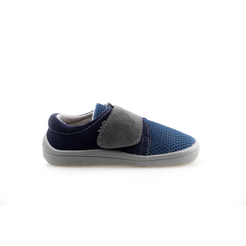 Beda Lucas Barfußsneakers (BF 0001/SK/1W Mesh mit Leder)