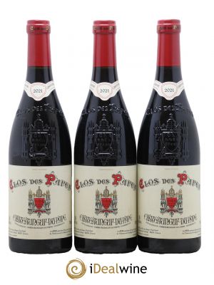 Châteauneuf-du-Pape Clos des Papes - Paul Avril  2021 - Lot de 3 Bouteilles