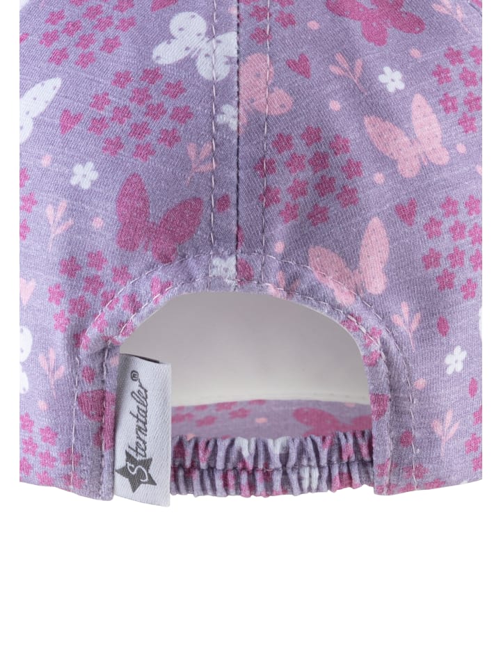 Sterntaler Basecap Blumen in flieder günstig kaufen