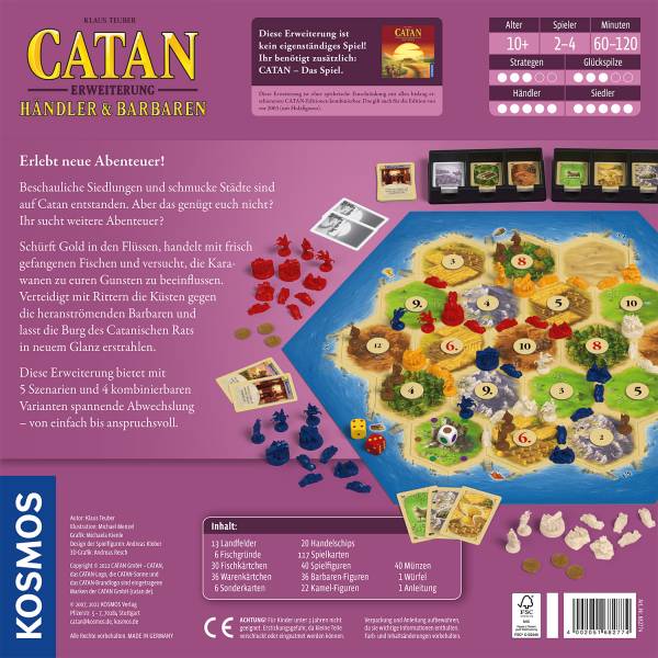 CATAN - Händler & Barbaren (deutsch)
