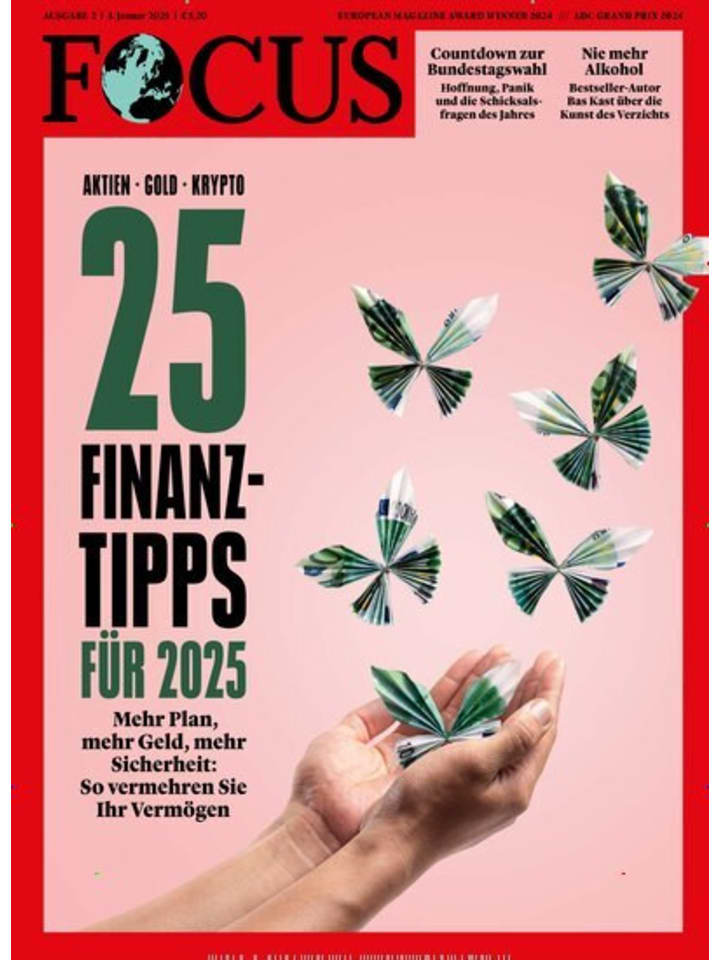 Hubert Burda Media 52 x FOCUS Zeitschrift (Gutschein für Jahres Abo) günstig kaufen onesize