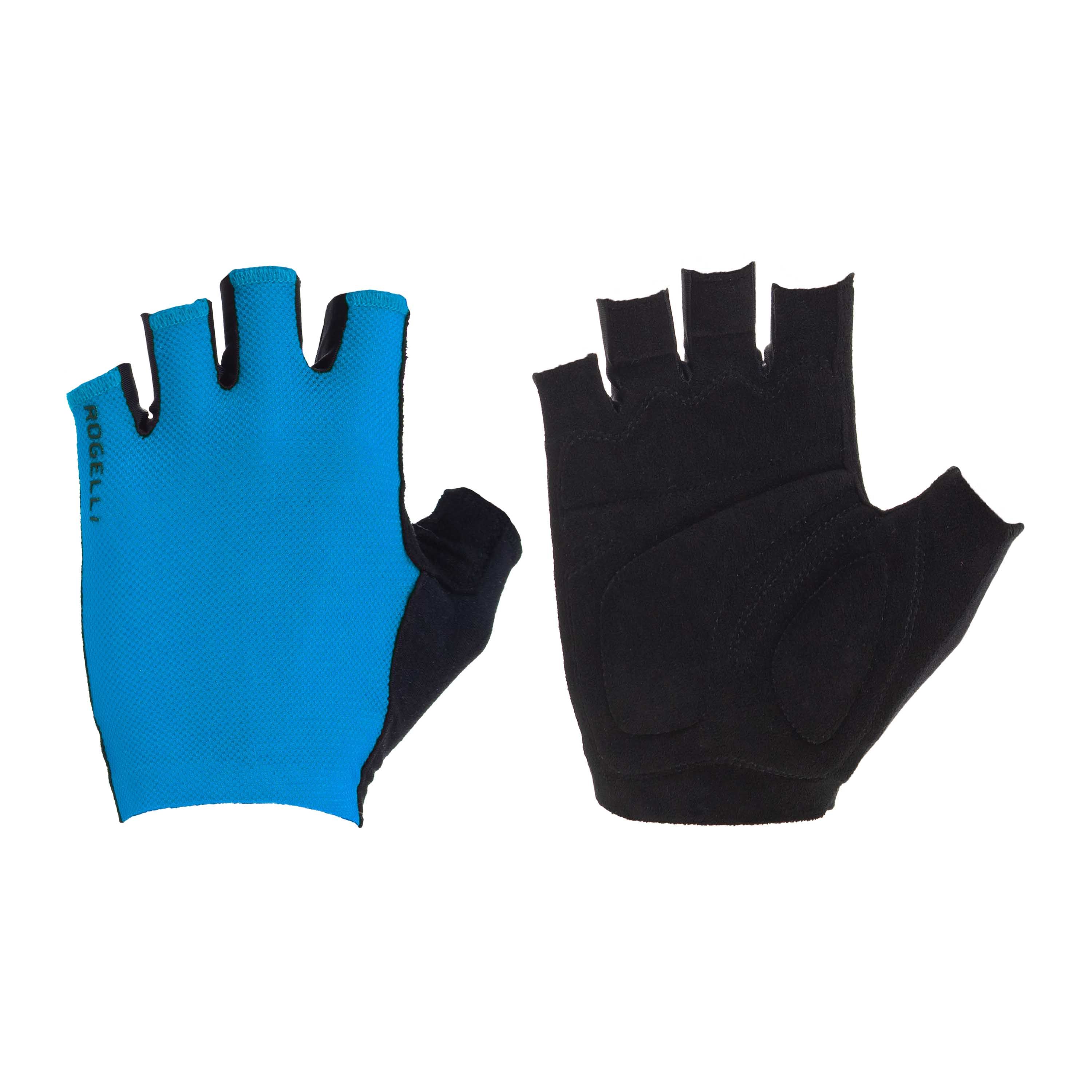 Rogelli Pure Blau Herren Fahrradhandschuhe