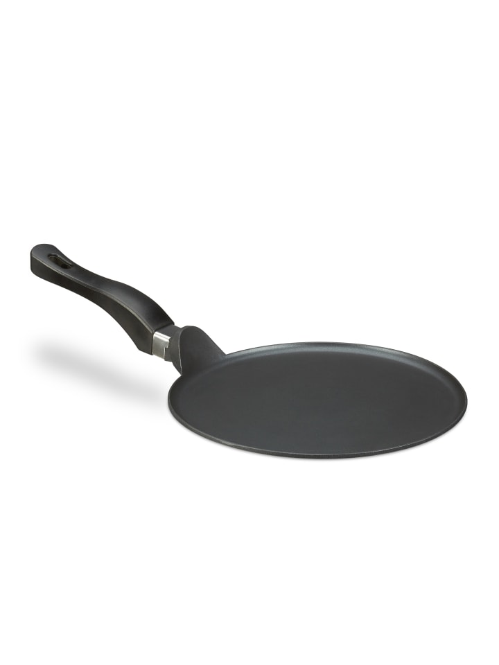 relaxdays Crêpespfanne in Schwarz - Ø25 cm günstig kaufen onesize