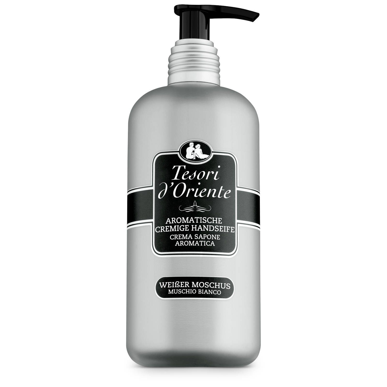 Tesori d´Oriente Seifen-Set Pflegeset Weißer Moschus 2x Handcreme & Duschgel Weißer Moschus