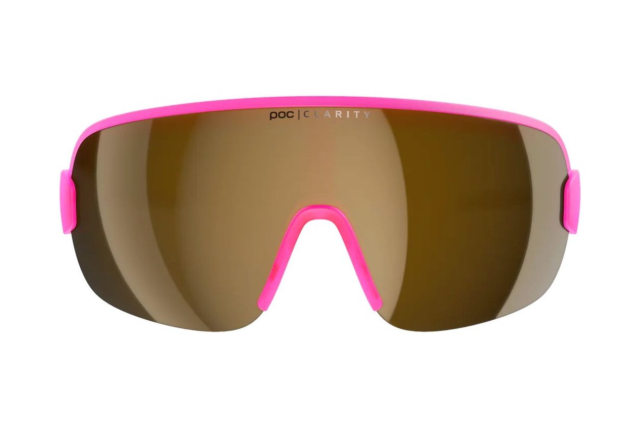POC Aim - Fluorescent Pink/Uranium Black Translucent/Violet/Gold