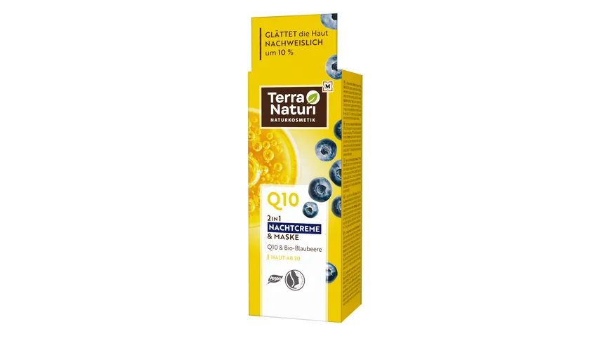 Terra Naturi Q10 2in1 Nachtcreme & Maske 50 ml
