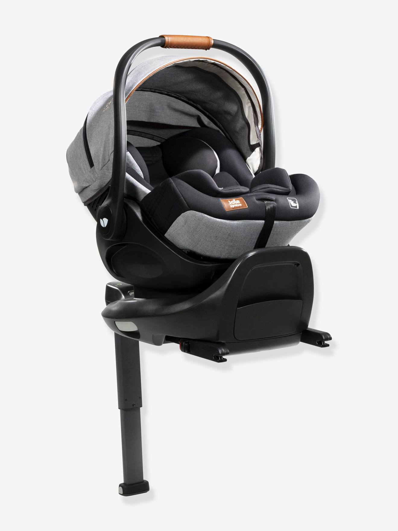 Siège-auto coque JOIE i-Level Recline i-Size 40 à 85 cm, équivalence groupe 0+ carbon