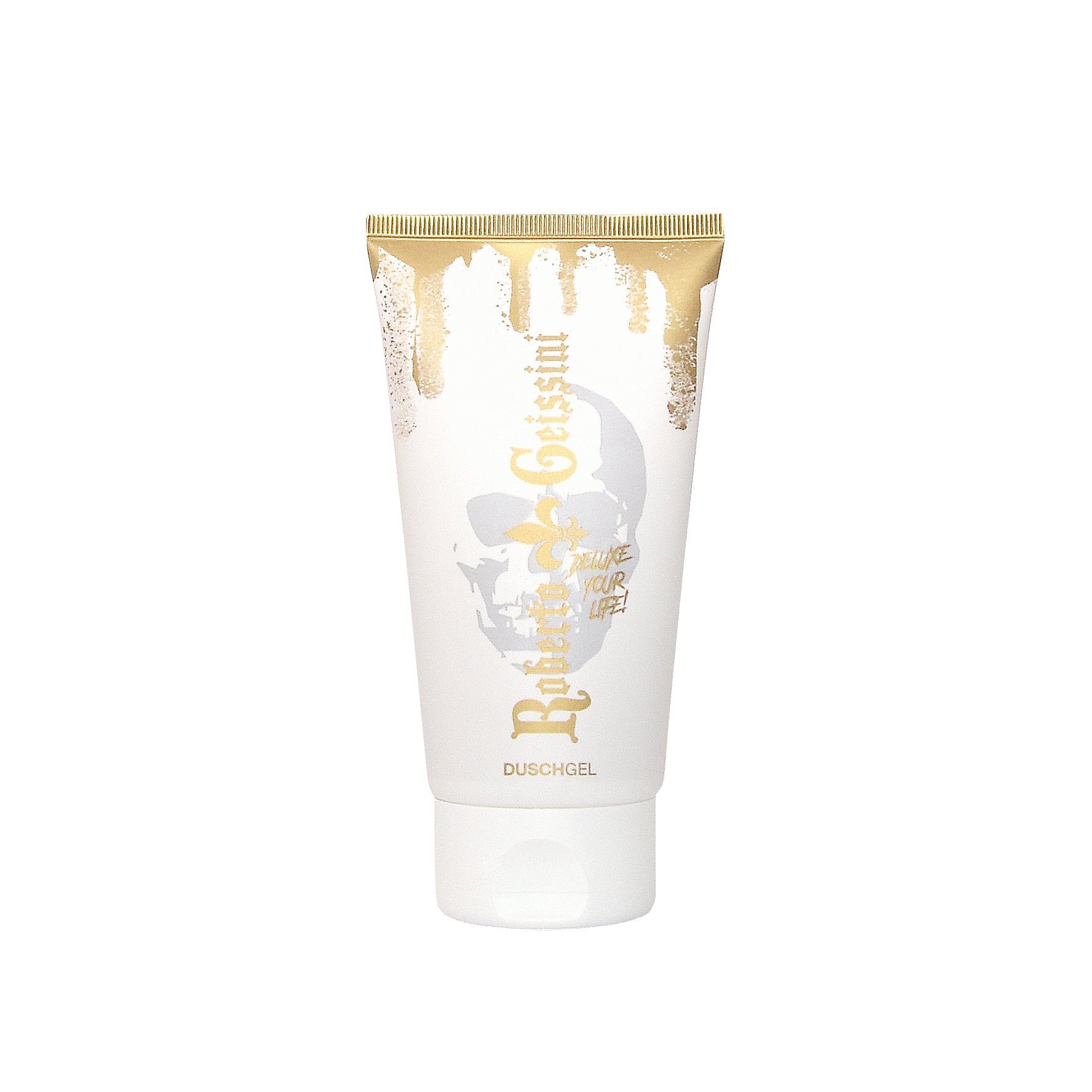 Roberto Geissini Pflege-Geschenkbox Deluxe Geschenkbox LADIES GOLD, Körperpflege Set 4 tlg. für Sie Set, 4-tlg., Deo 150ml, Duschgel 150ml, Bodylotion 150ml, Flüssigseife 300ml