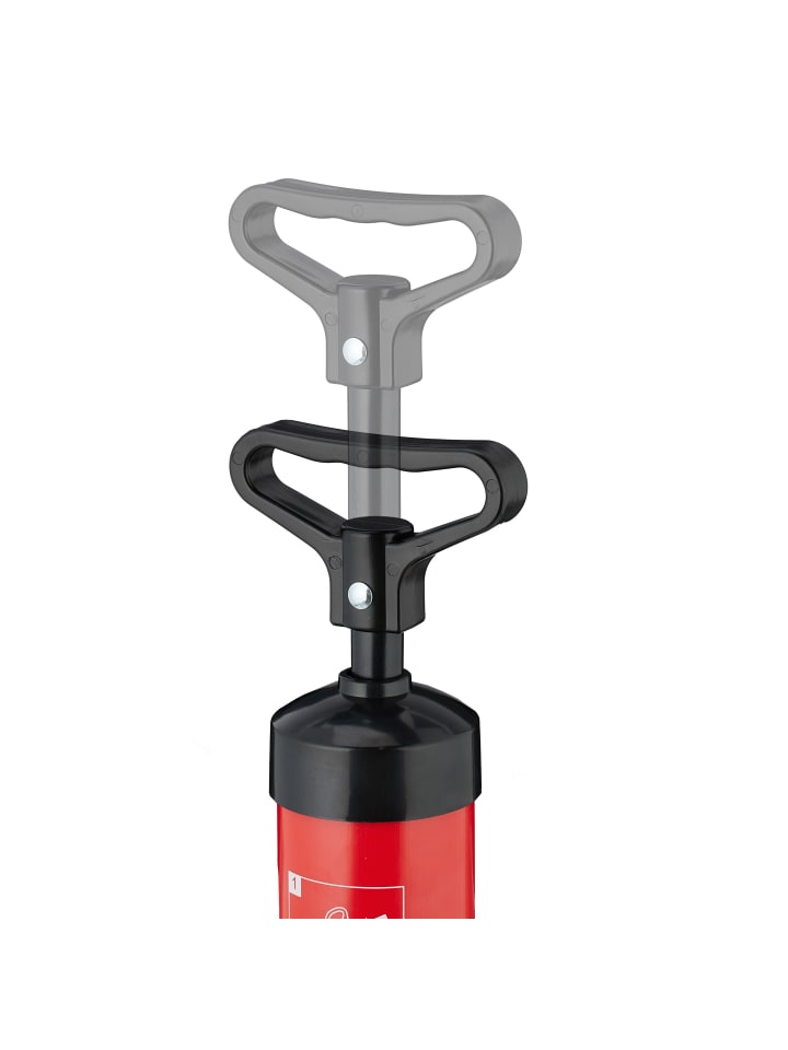 relaxdays Abflussreiniger Pumpe in Schwarz/ Rot günstig kaufen onesize