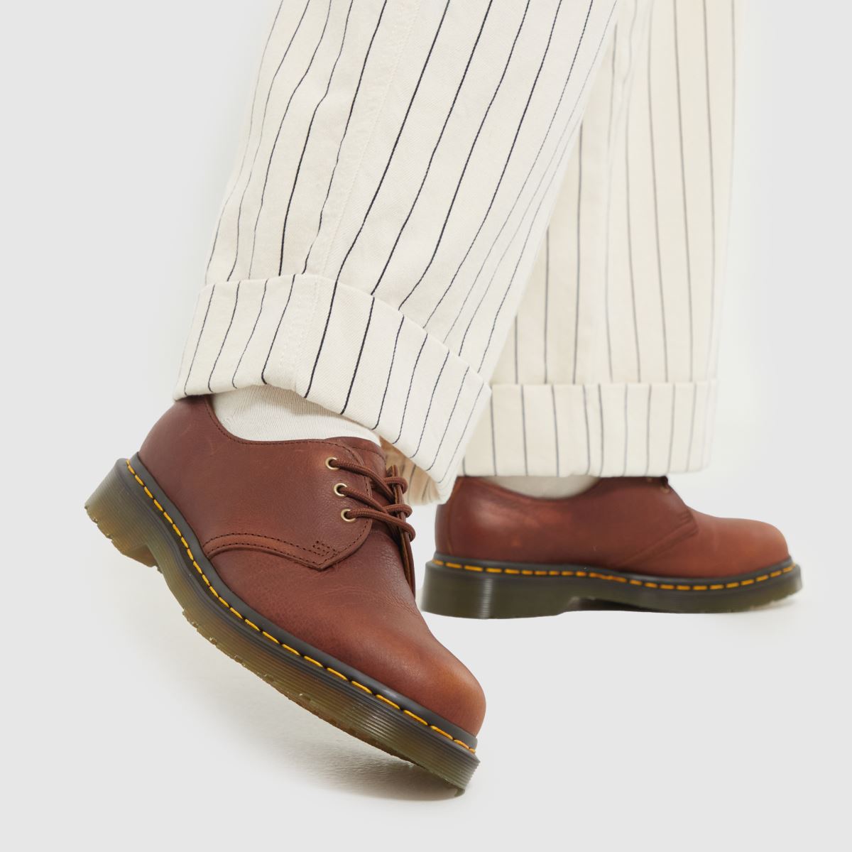 Dr Martens 1461 – Bruna platta skor