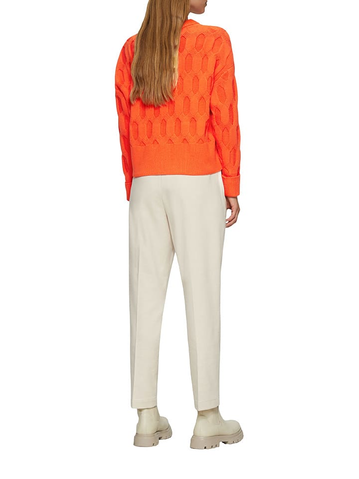 comma Pullover in Orange günstig kaufen